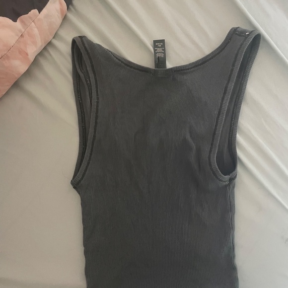 SKIMS - cotton rib tank - mineral green - Picture 4 of 4